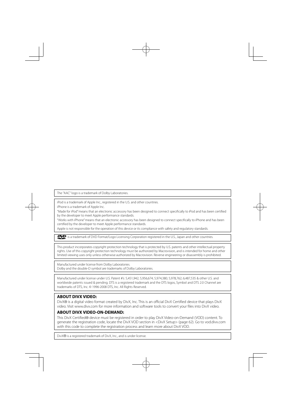 Kenwood KVT-556DVD User Manual | Page 95 / 96