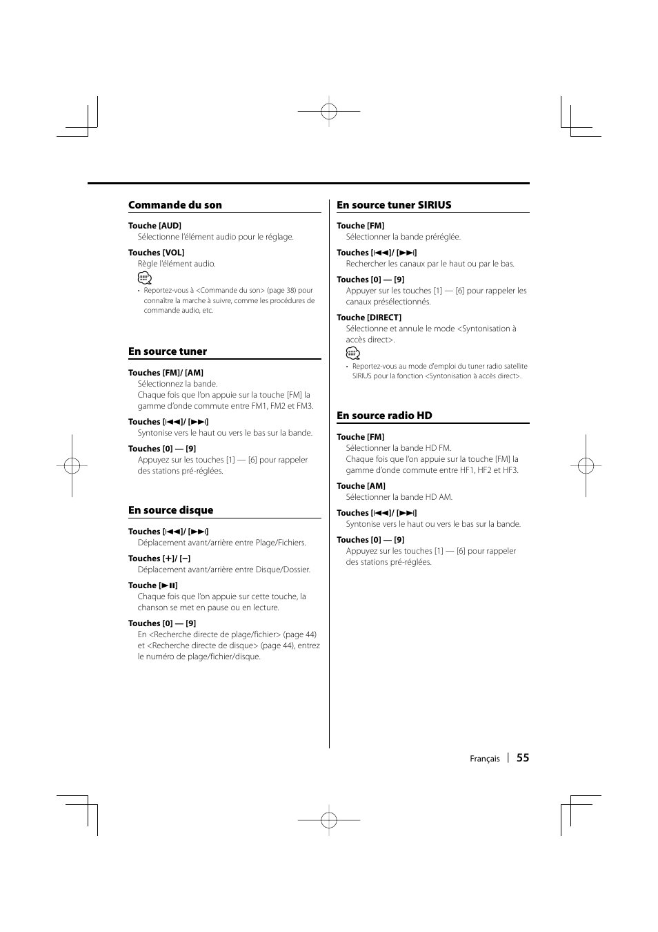 Kenwood KDC-MP205 User Manual | Page 55 / 96