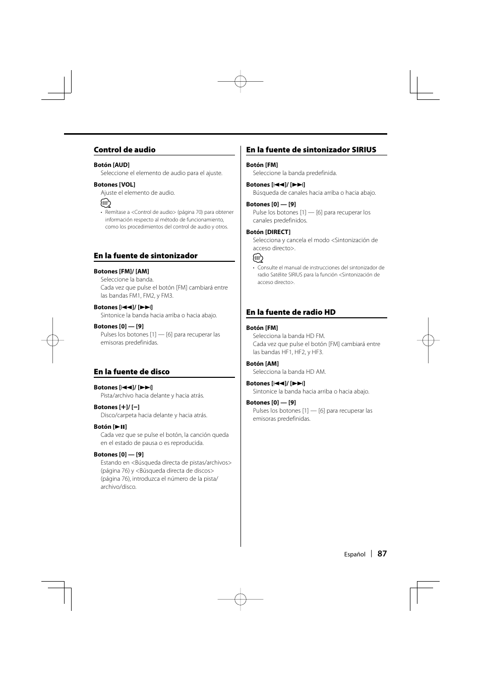 Kenwood KDC-MP205 User Manual | Page 87 / 96