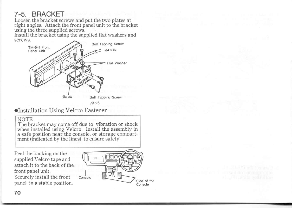 5. bracket | Kenwood TM-741A User Manual | Page 70 / 77