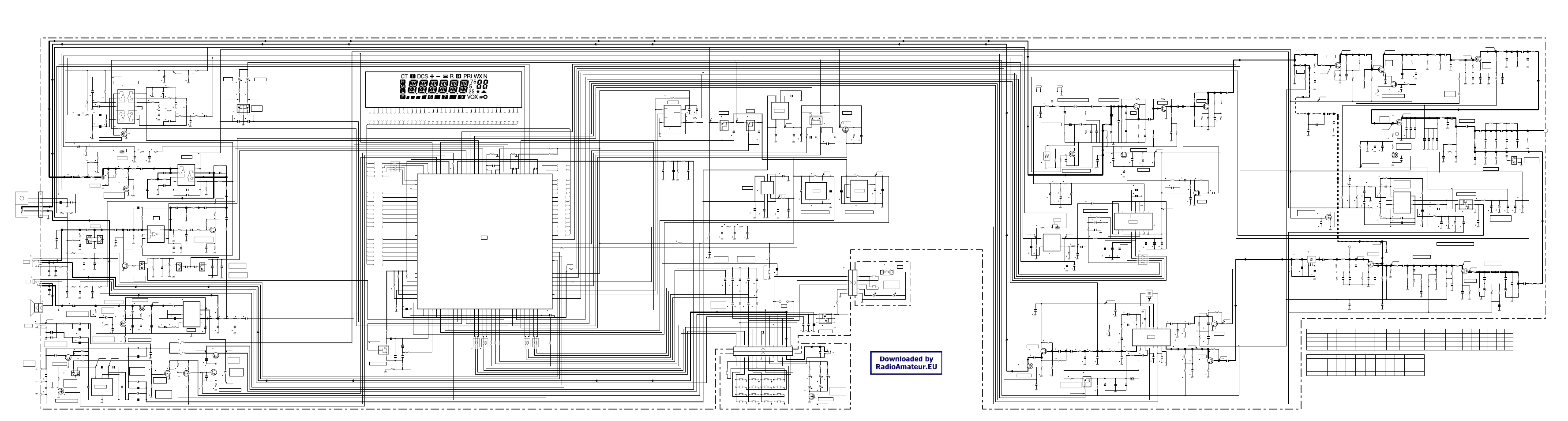 Complete view, Th-k2at/k2e/k2et, Schematic diagram | Are parts of layer1 | Kenwood 144MHz FM TRANSCEIVER K2E User Manual | Page 57 / 63