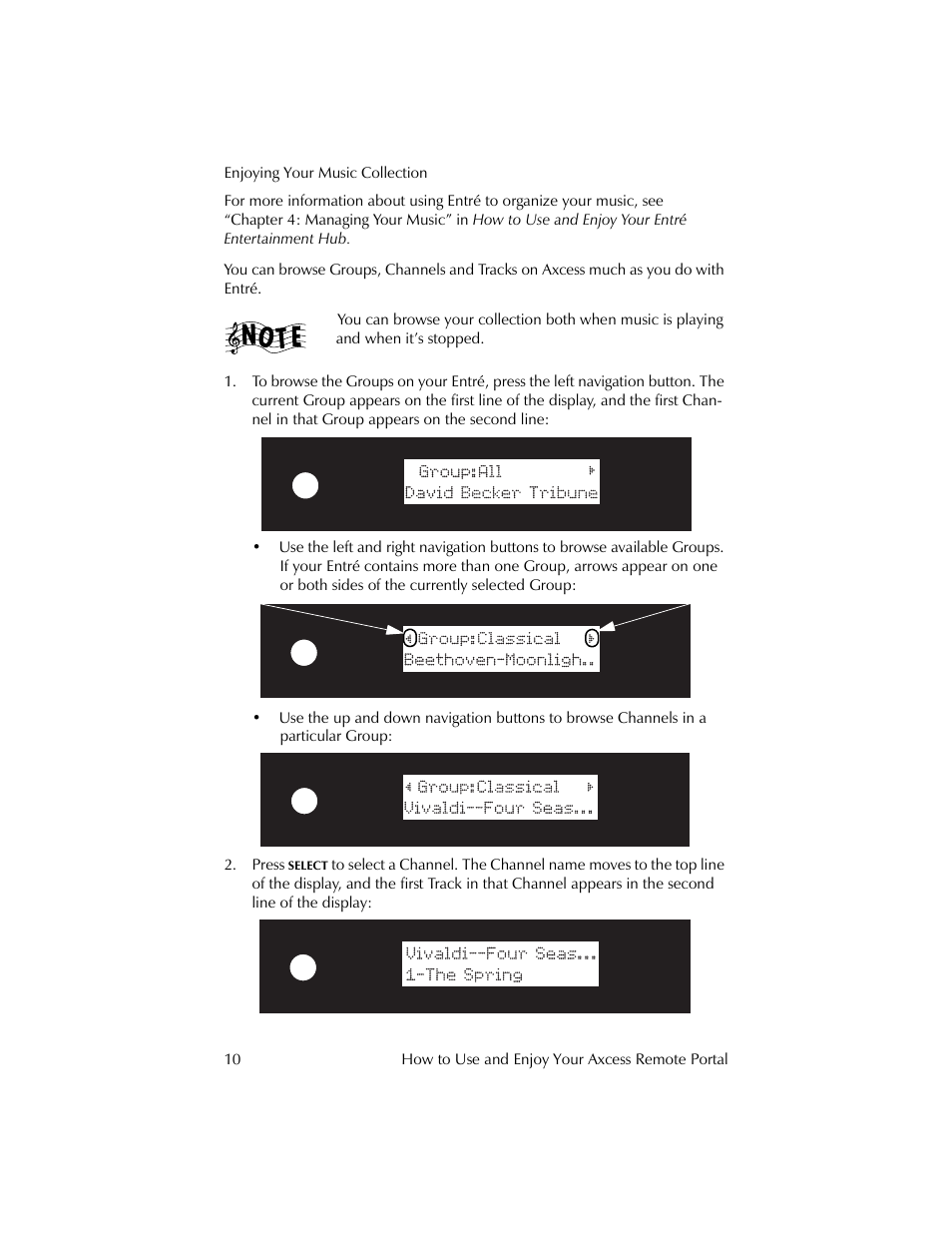 Kenwood REMOTE PORTAL AXCESS User Manual | Page 14 / 32