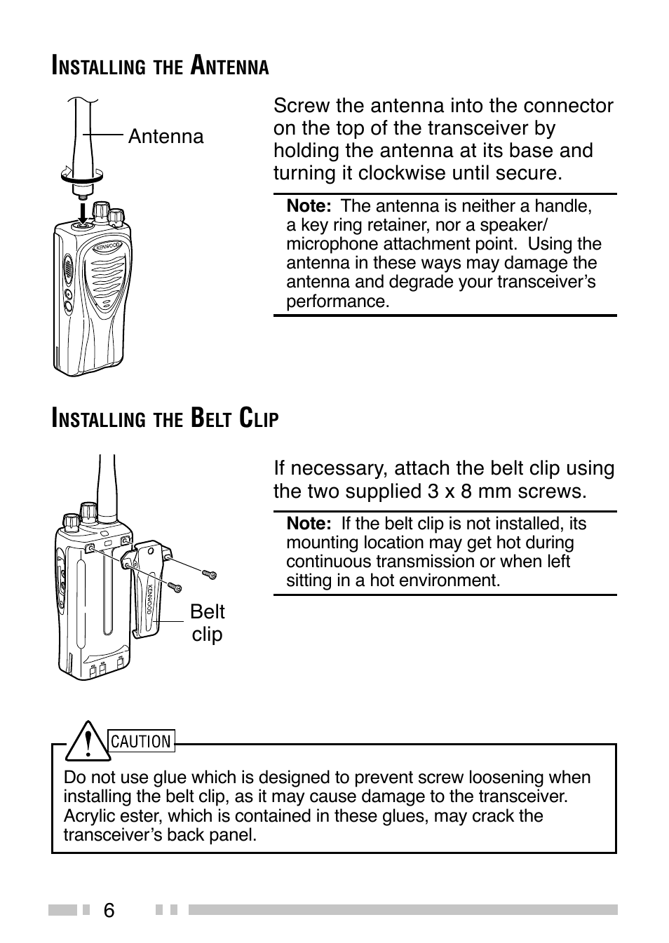 Kenwood TK-3202 User Manual | Page 12 / 27