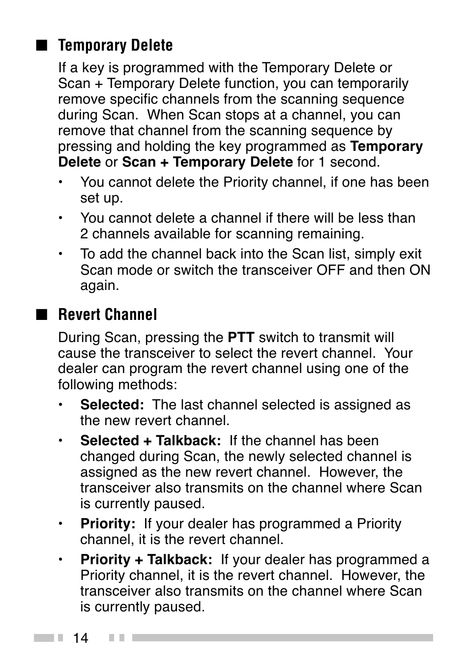 Kenwood TK-3202 User Manual | Page 20 / 27