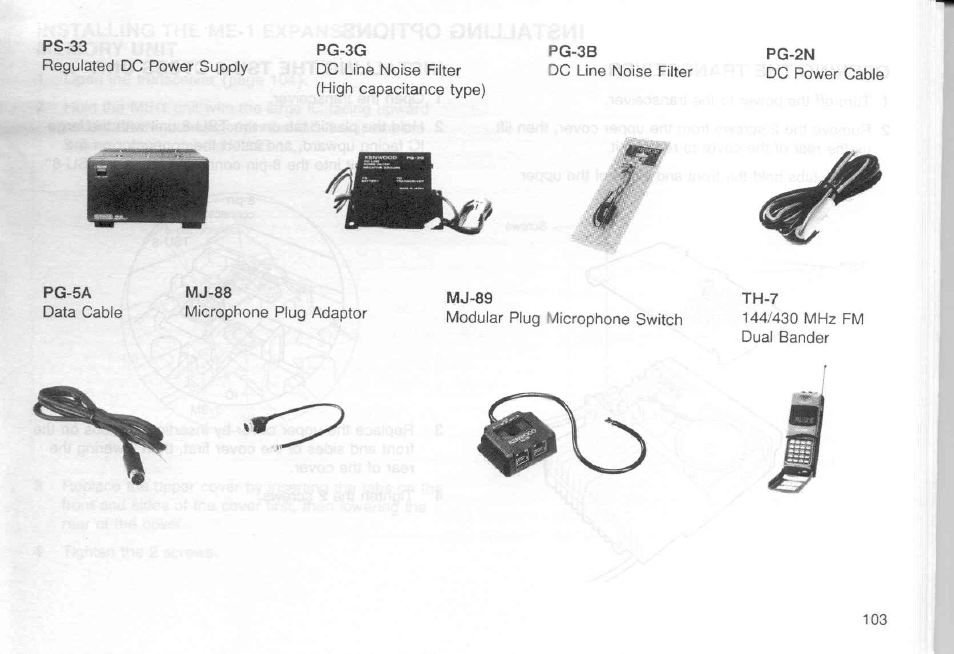 Kenwood TM-451A User Manual | Page 110 / 130