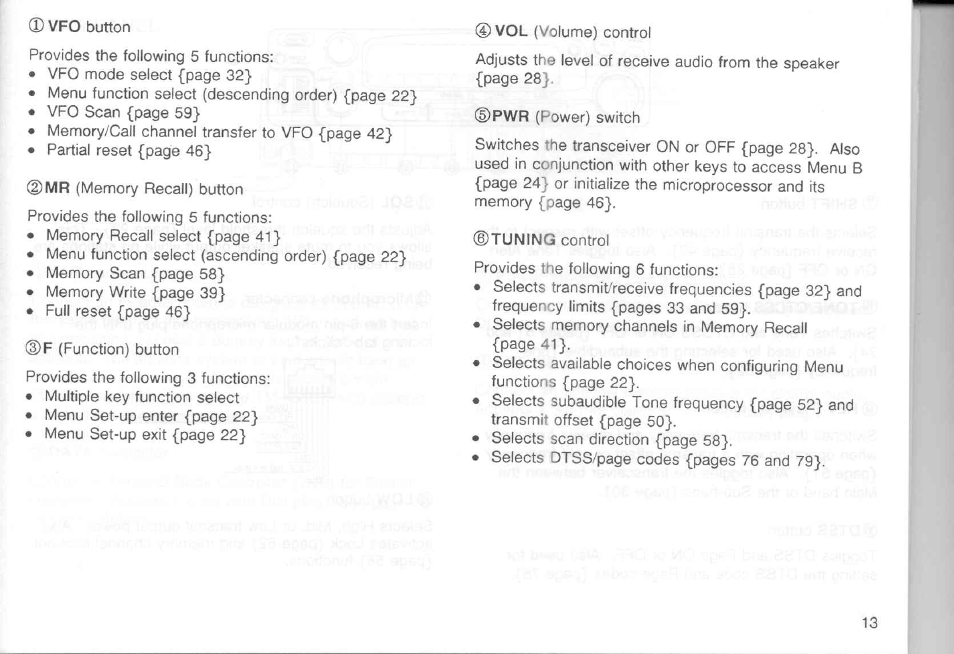 Kenwood TM-451A User Manual | Page 20 / 130