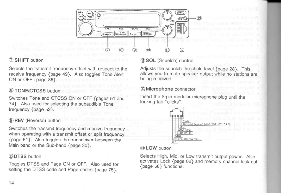 Kenwood TM-451A User Manual | Page 21 / 130