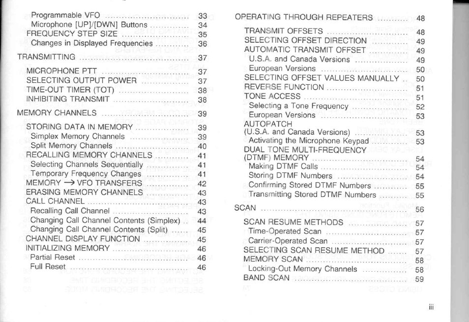 Kenwood TM-451A User Manual | Page 5 / 130