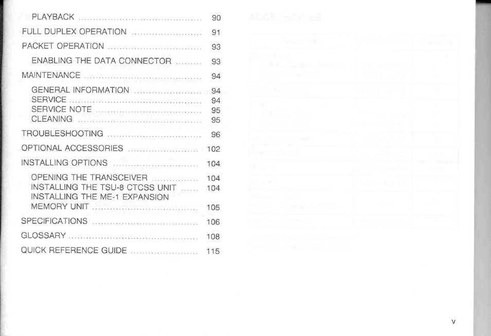 Kenwood TM-451A User Manual | Page 7 / 130