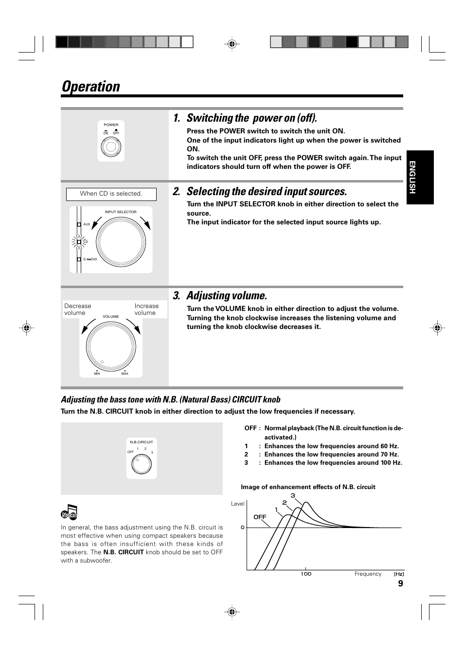 Operation | Kenwood KA-S10 User Manual | Page 8 / 11