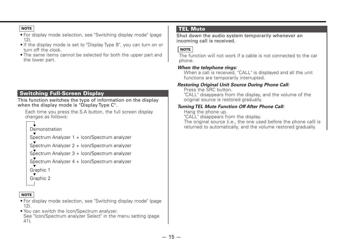 Kenwood Z828MP User Manual | Page 15 / 60