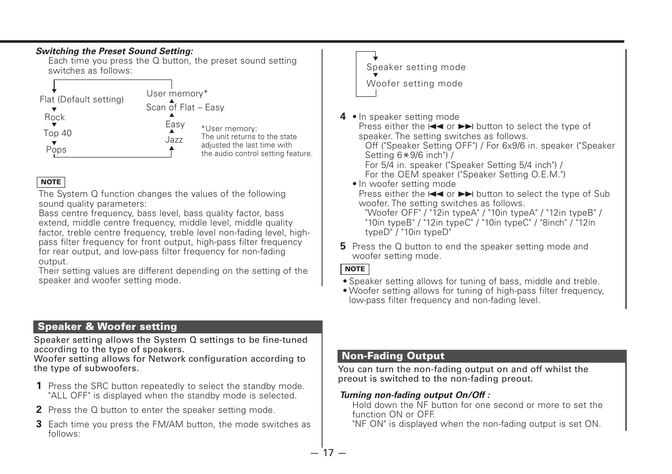 Kenwood Z828MP User Manual | Page 17 / 60