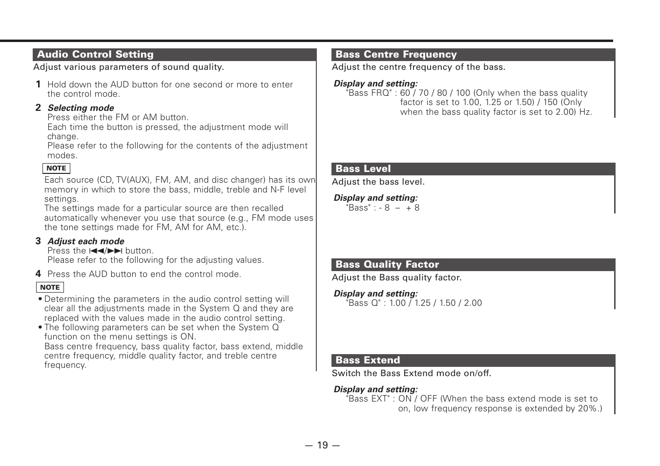 Kenwood Z828MP User Manual | Page 19 / 60