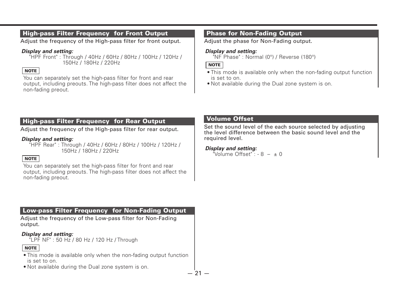 Kenwood Z828MP User Manual | Page 21 / 60