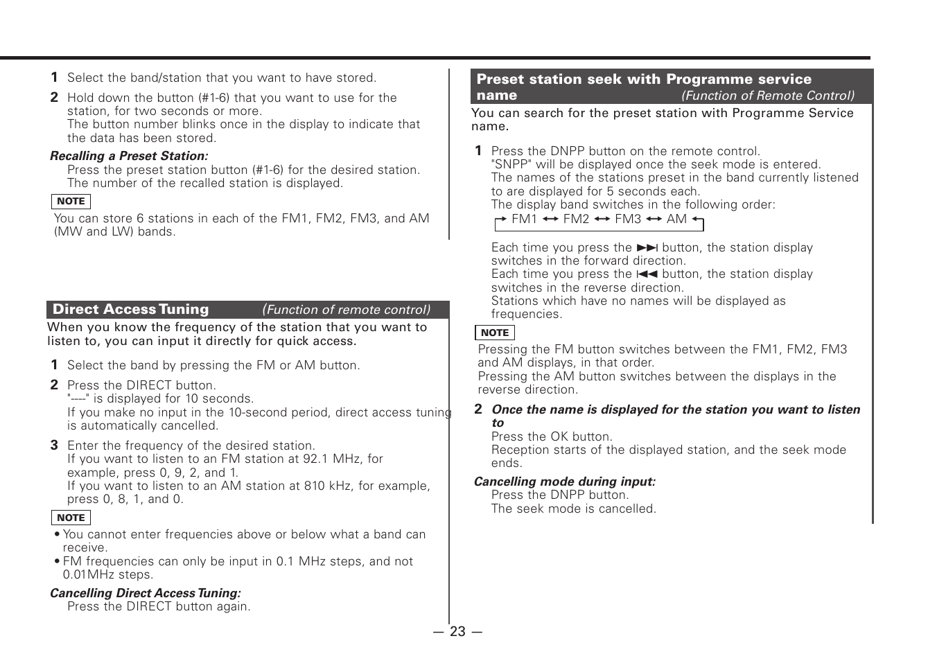 Kenwood Z828MP User Manual | Page 23 / 60