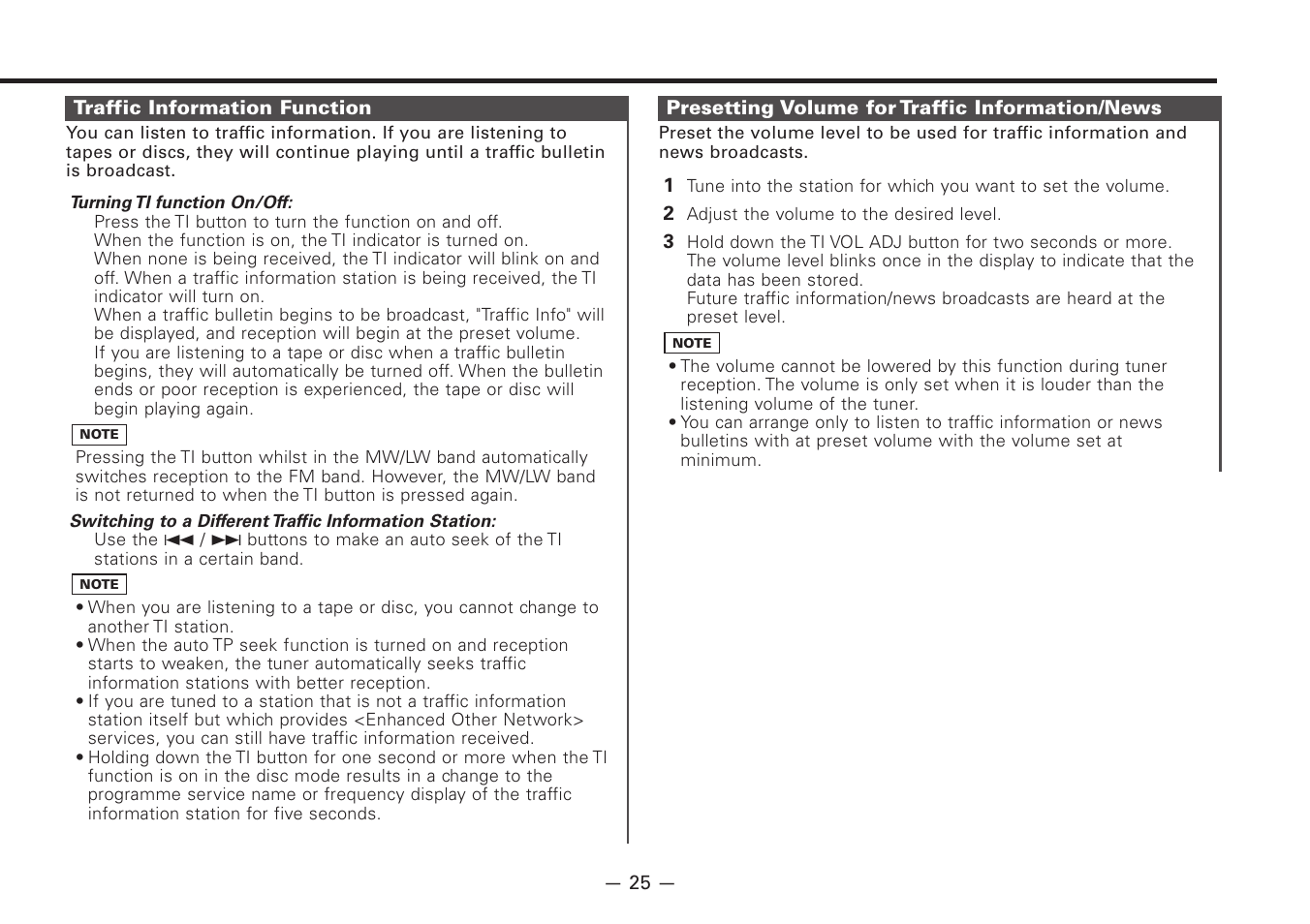 Kenwood Z828MP User Manual | Page 25 / 60