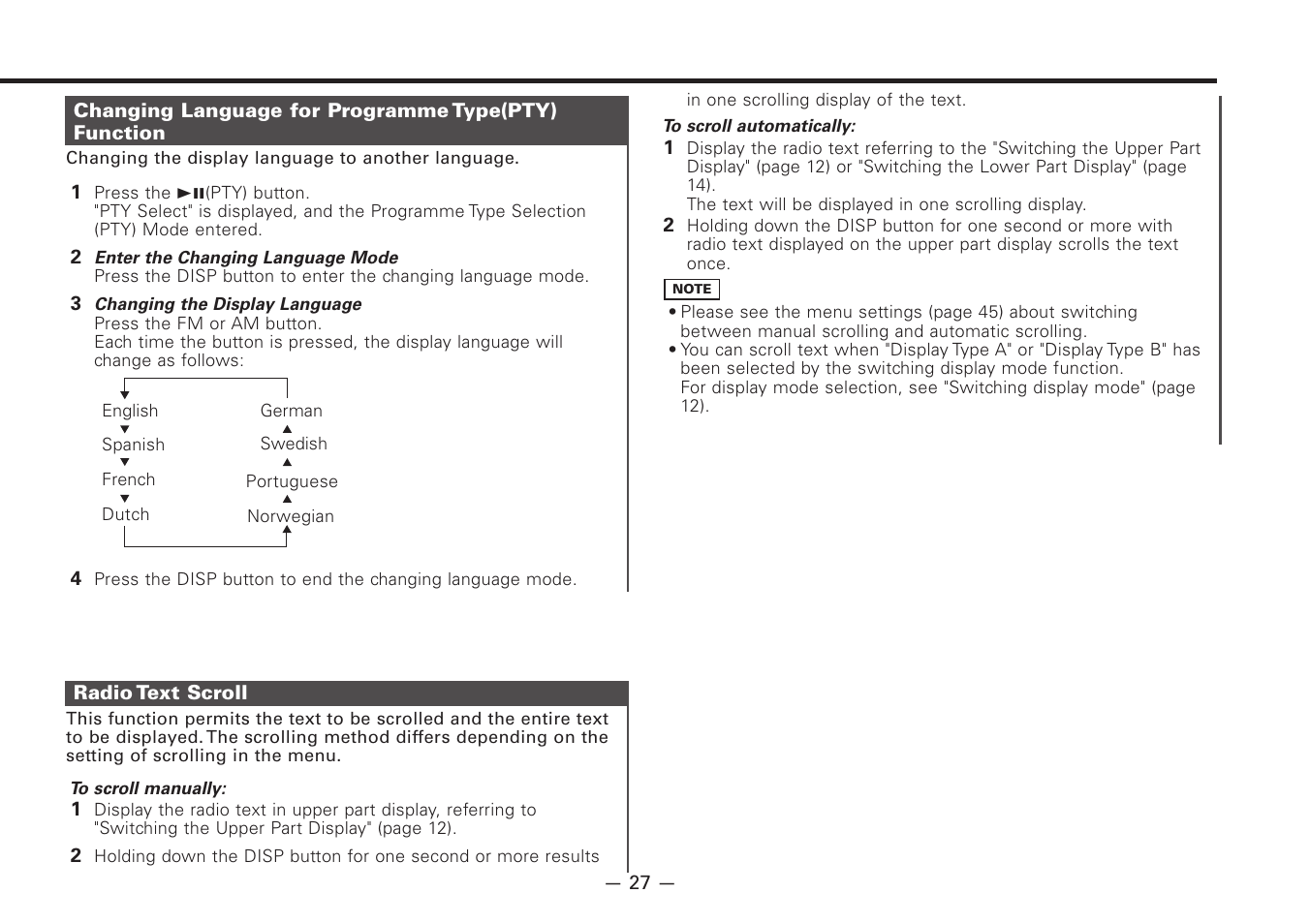 Kenwood Z828MP User Manual | Page 27 / 60