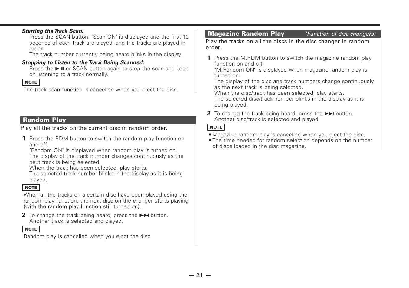 Kenwood Z828MP User Manual | Page 31 / 60