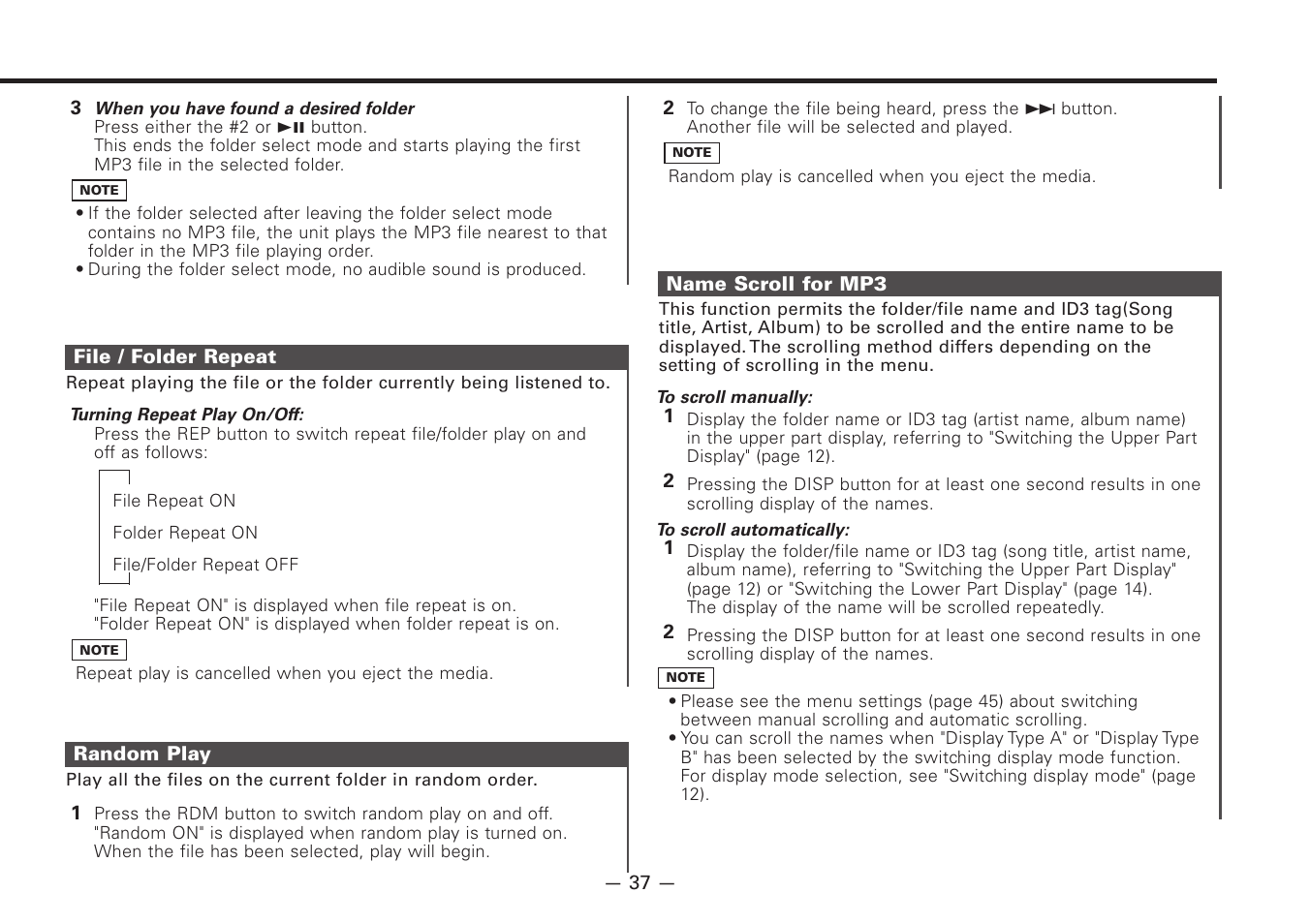 Kenwood Z828MP User Manual | Page 37 / 60