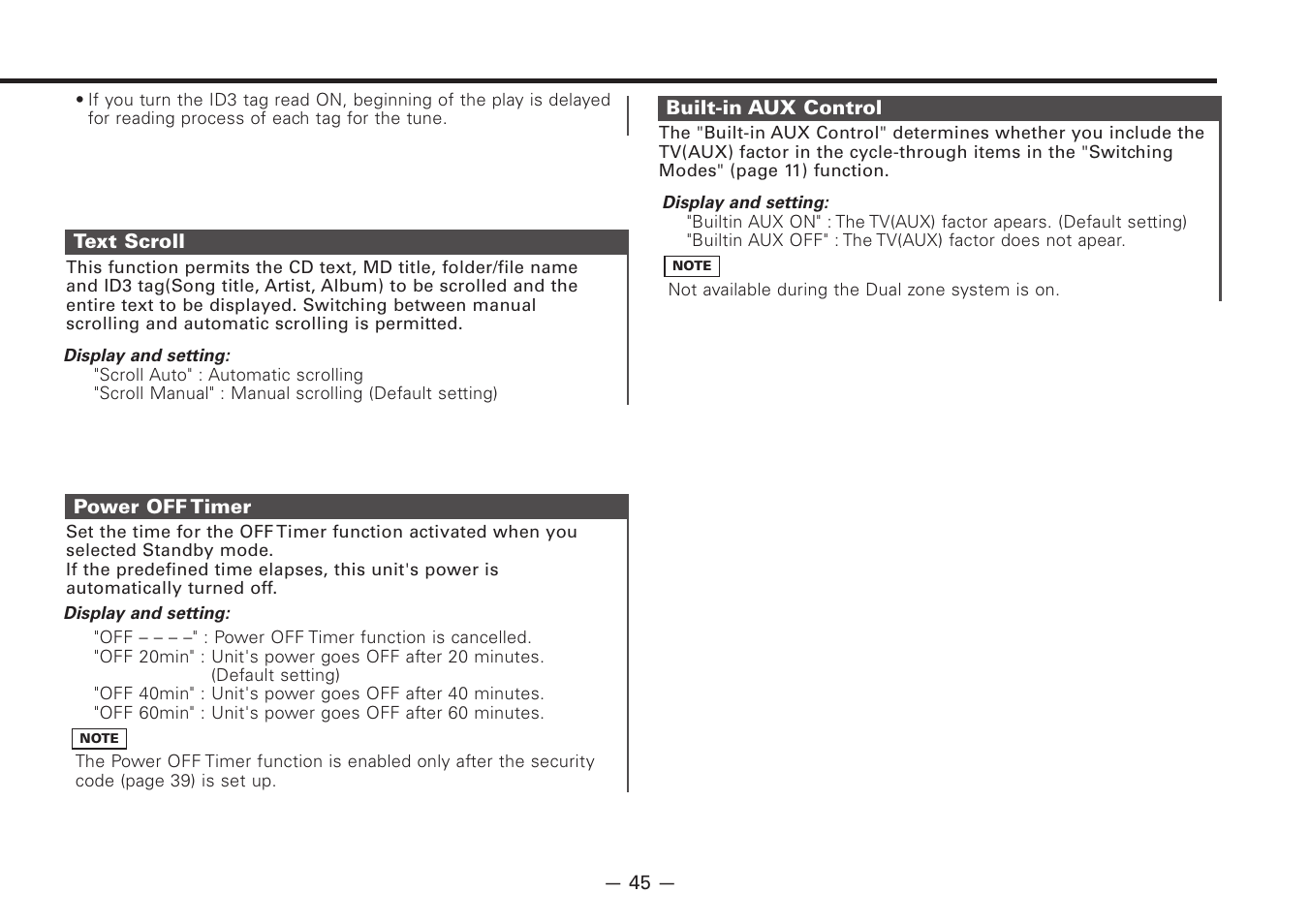 Kenwood Z828MP User Manual | Page 45 / 60
