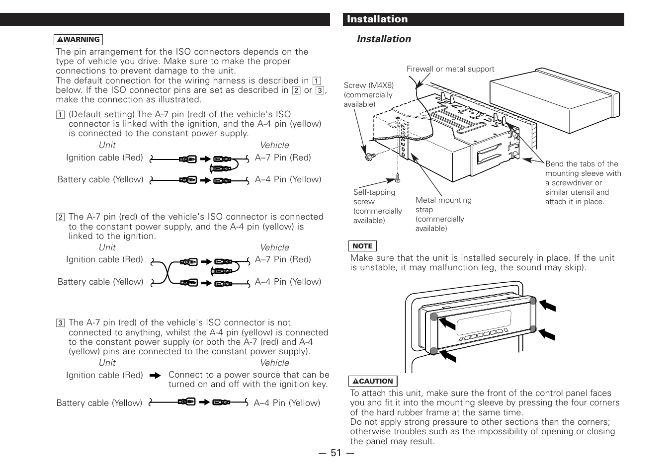 Kenwood Z828MP User Manual | Page 51 / 60
