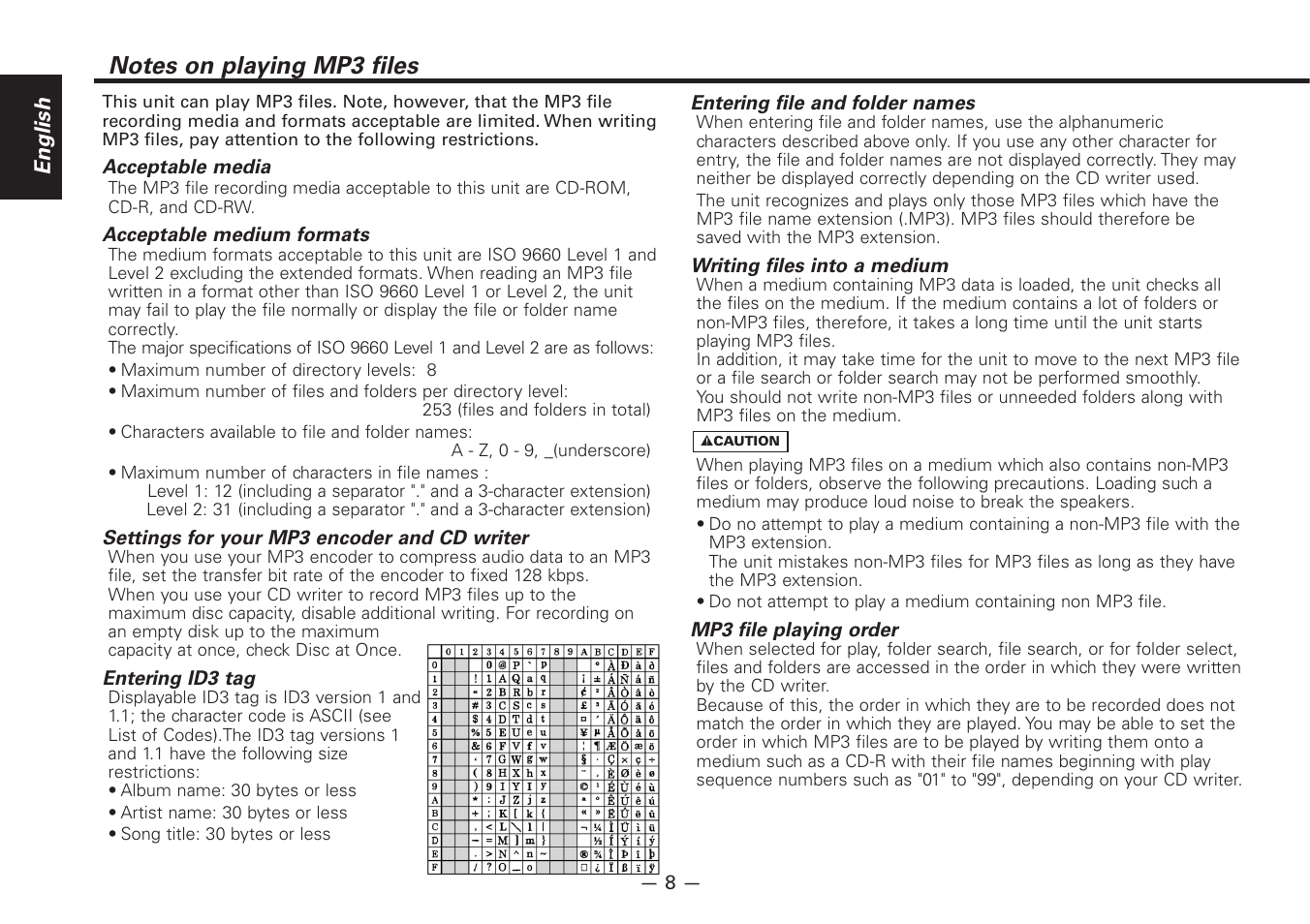 Kenwood Z828MP User Manual | Page 8 / 60