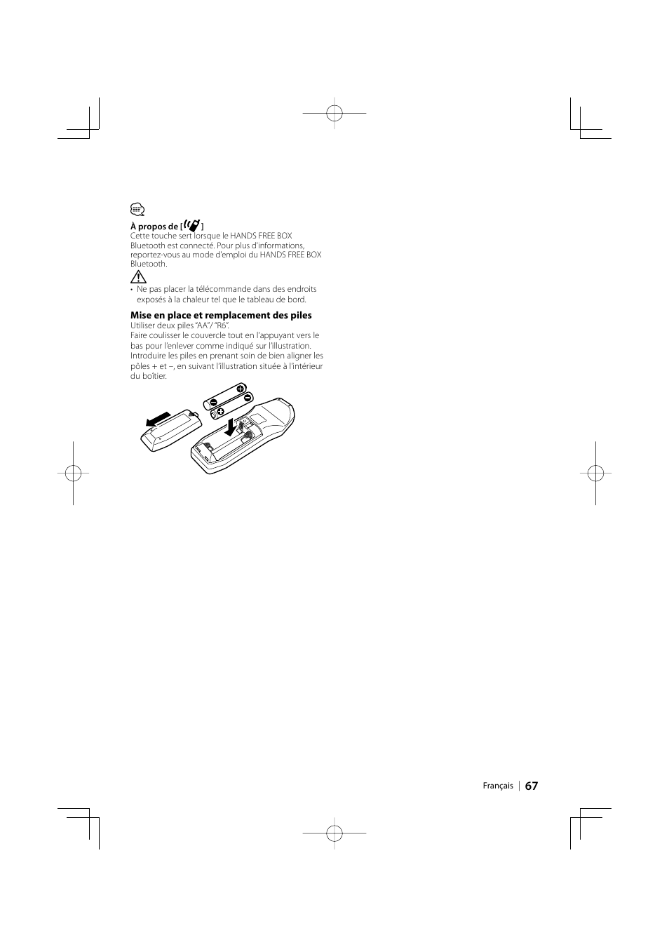 Kenwood eXcelon KDC-X792 User Manual | Page 67 / 116