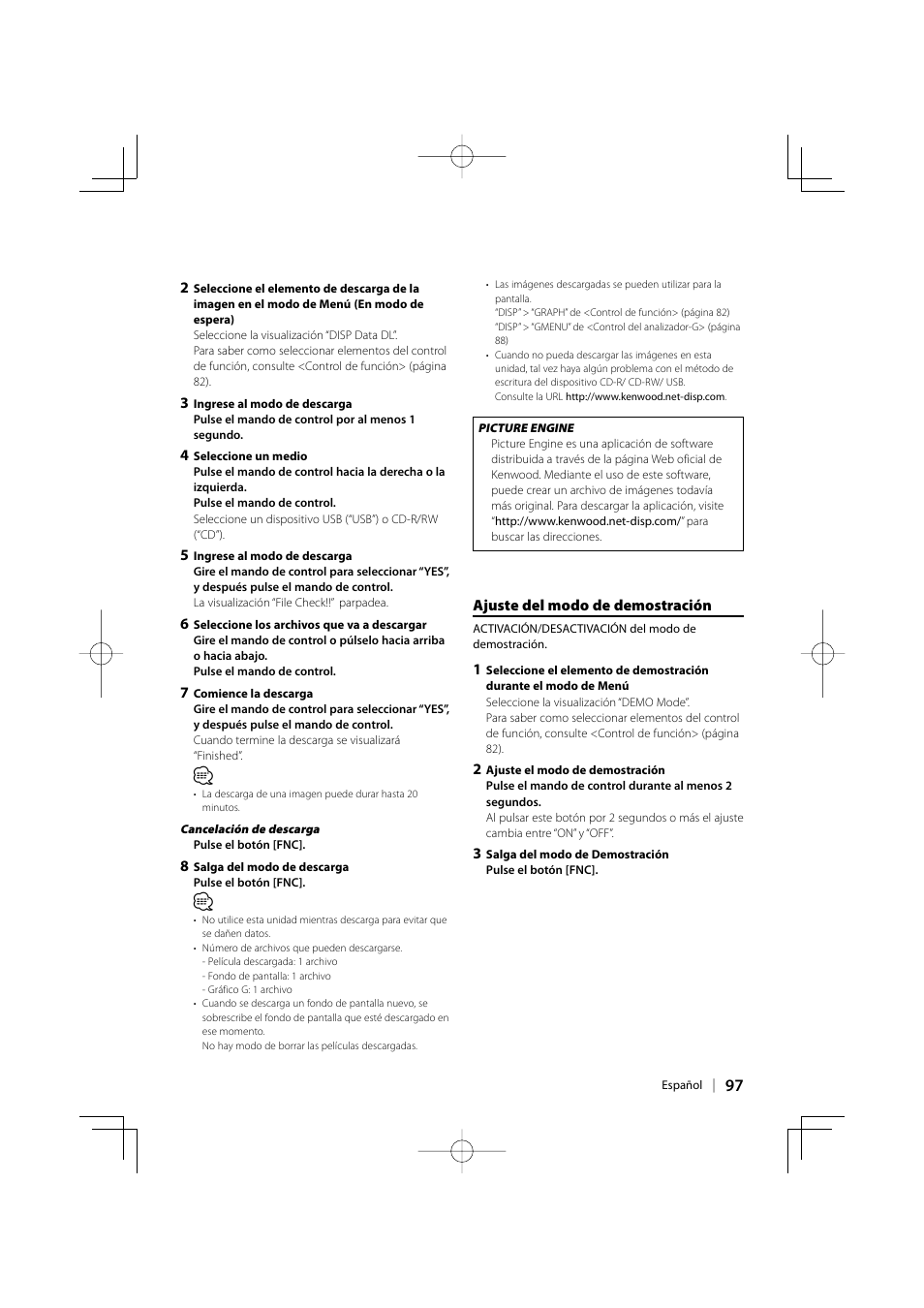 Kenwood eXcelon KDC-X792 User Manual | Page 97 / 116