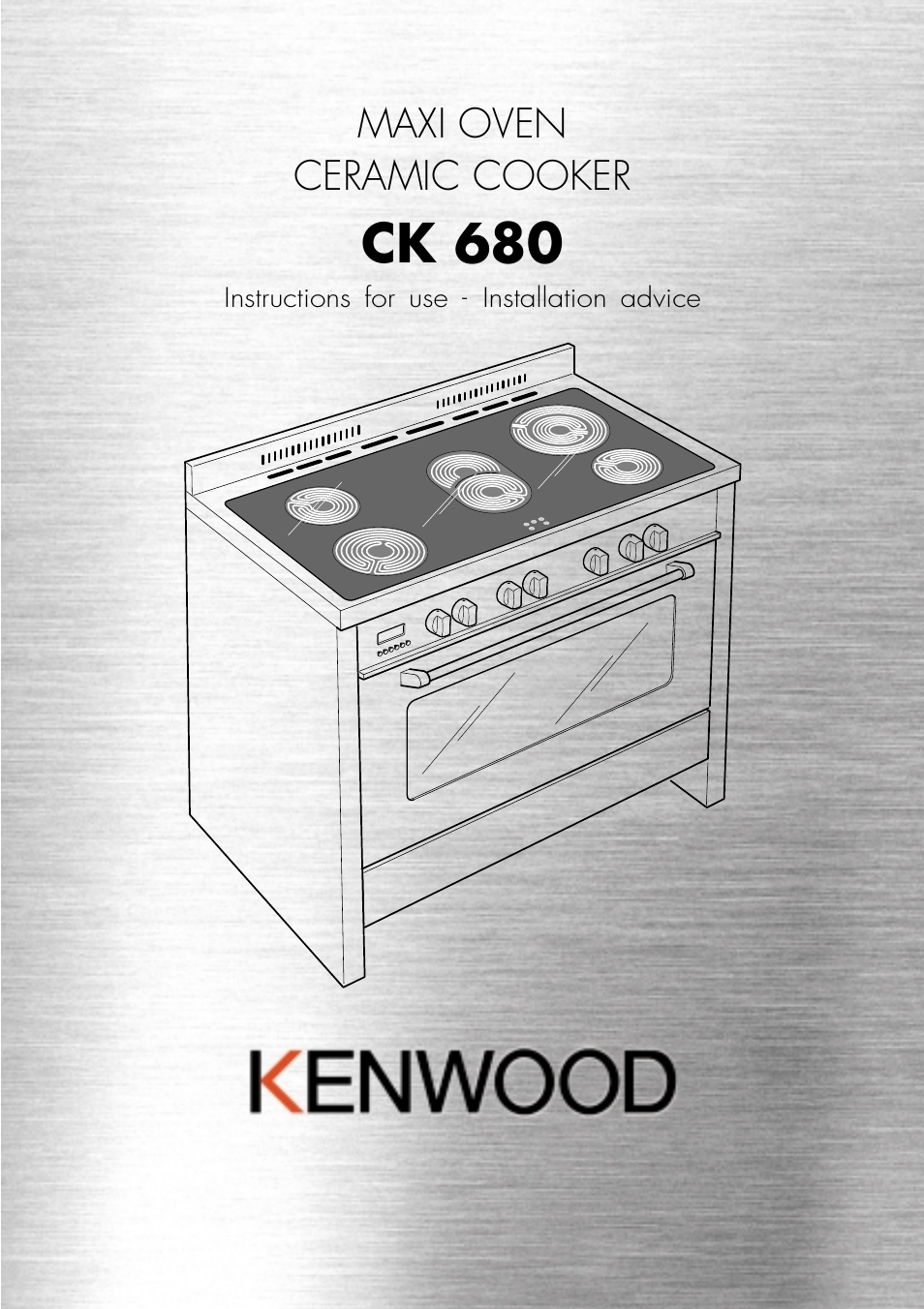 Kenwood CK 680 User Manual | 36 pages