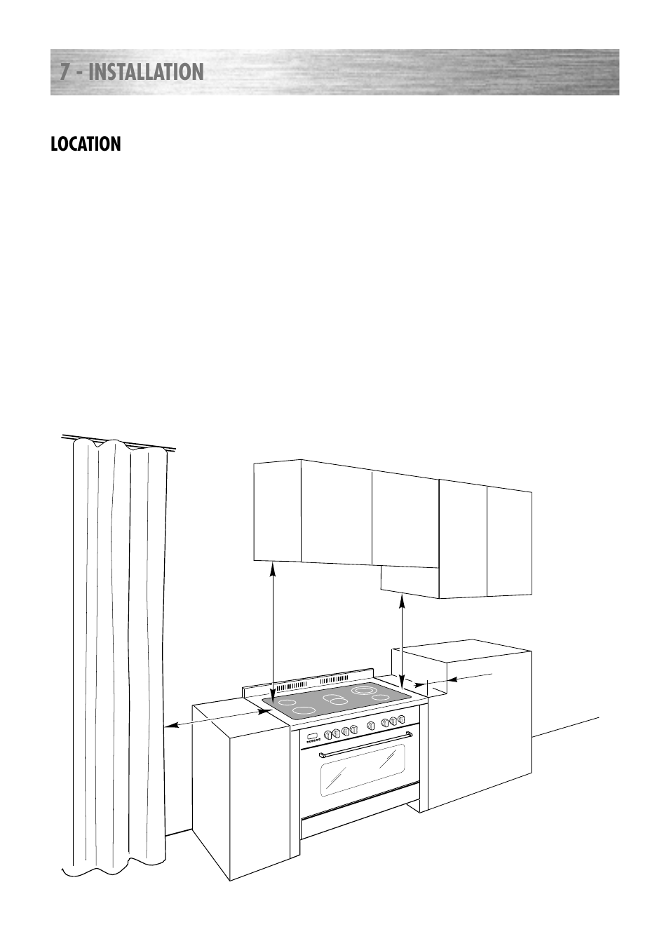 7 - installation, Location | Kenwood CK 680 User Manual | Page 29 / 36