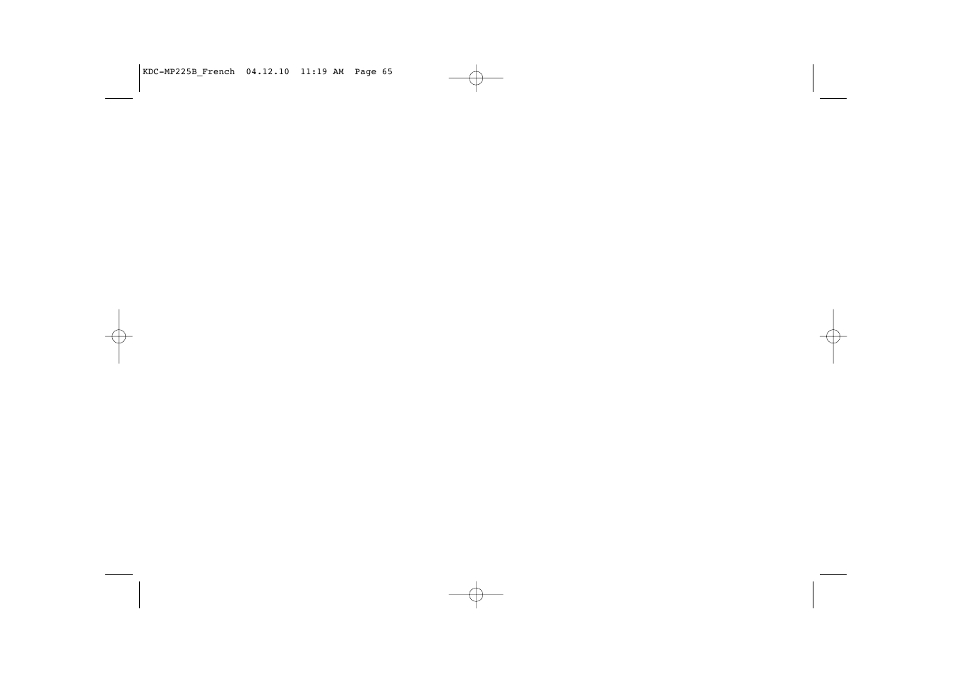 Kenwood KDC-225 User Manual | Page 65 / 96