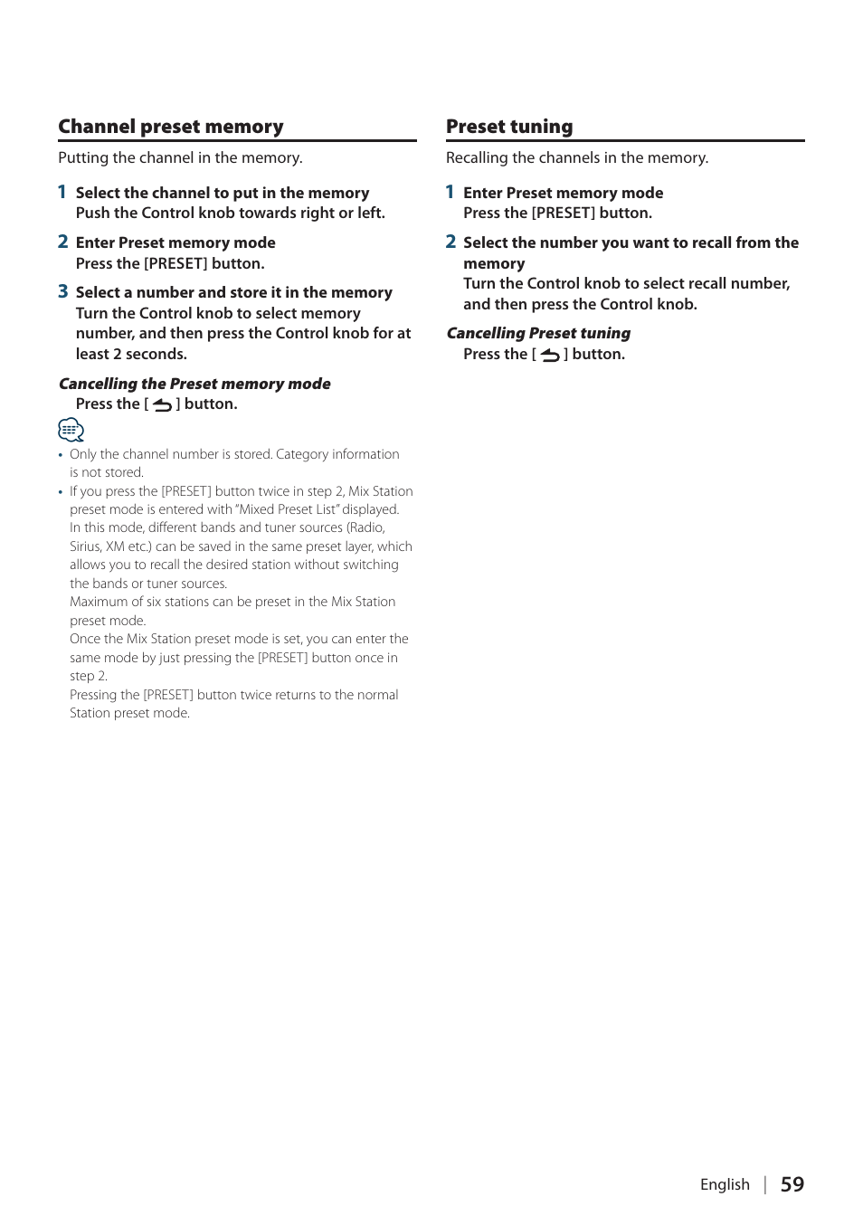 Kenwood KDC-448U User Manual | Page 59 / 71