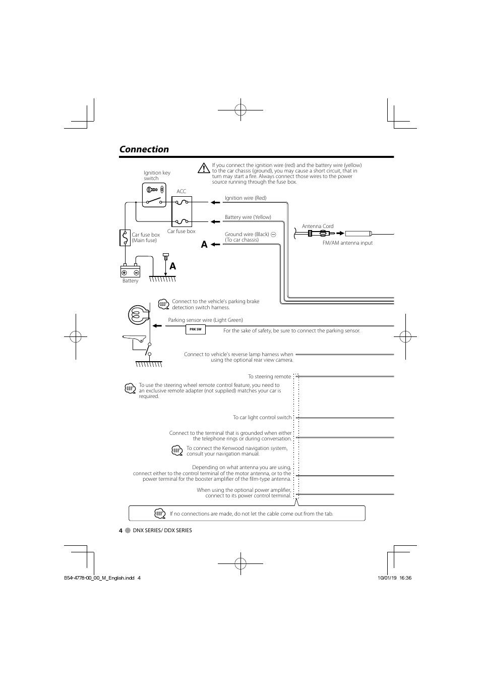 Aconnection | Kenwood DNX7360BT User Manual | Page 4 / 12