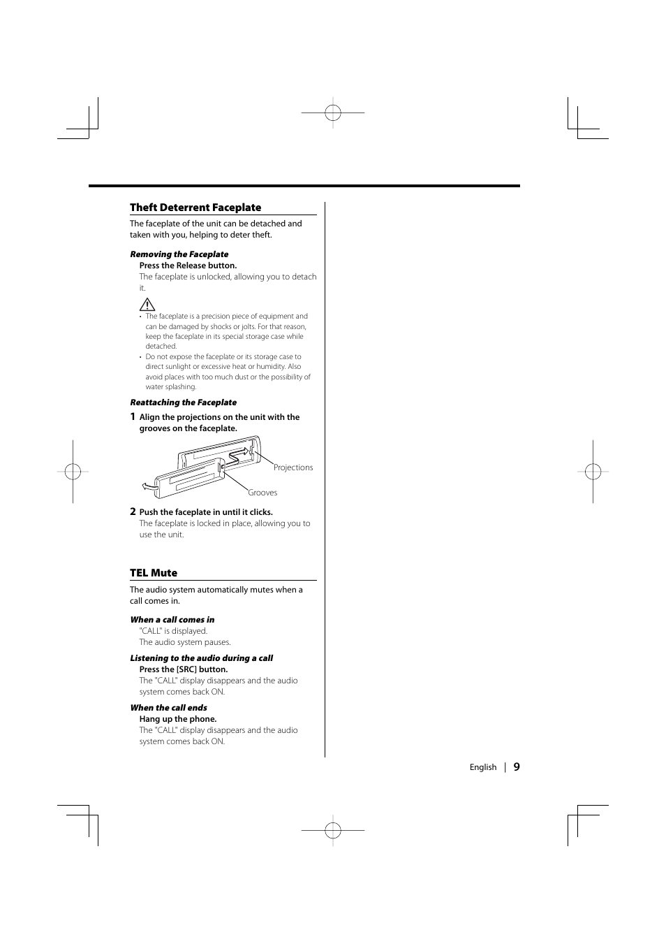 Kenwood kdc 229 User Manual | Page 9 / 22