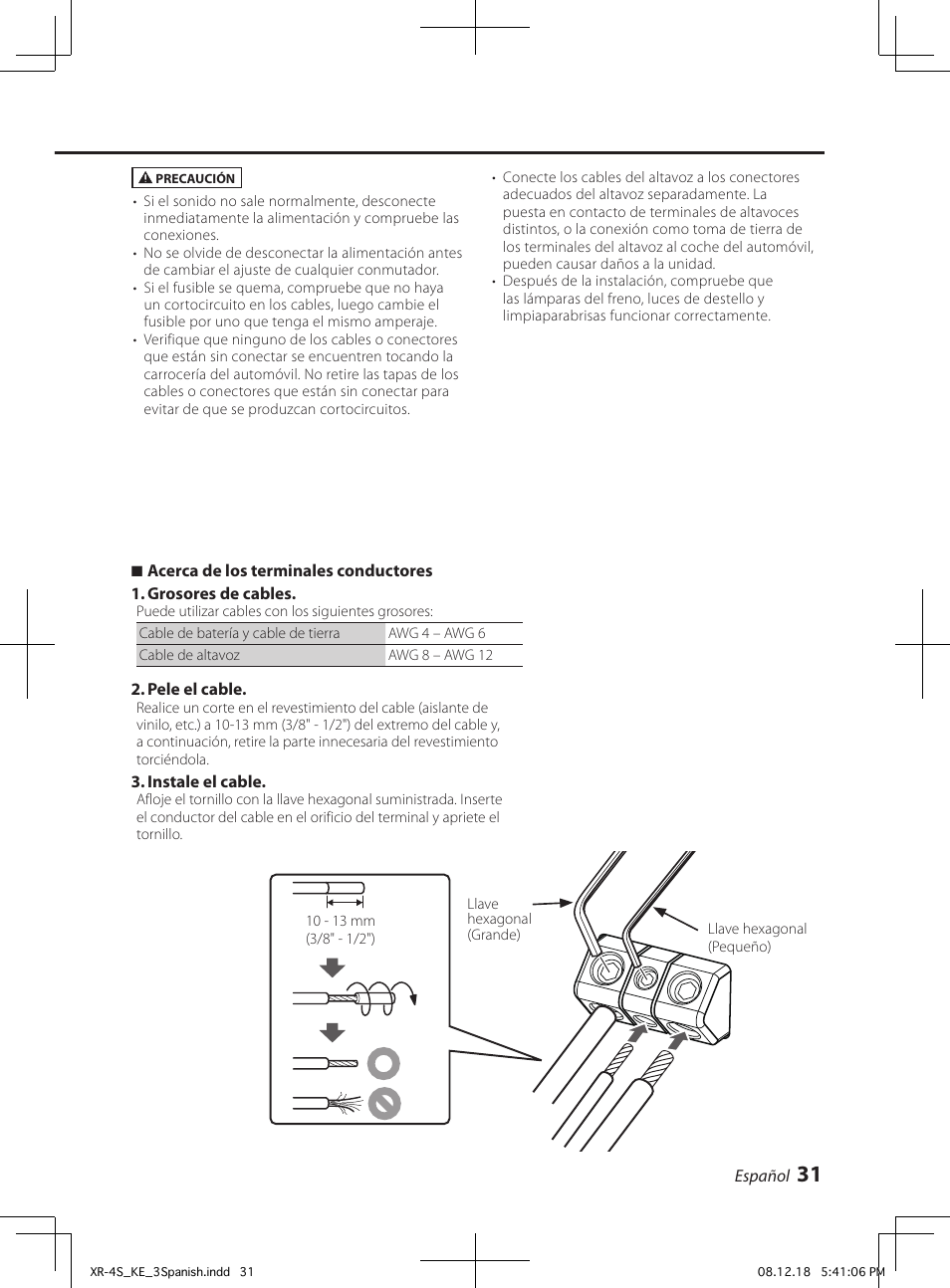 Kenwood KAC-X4D User Manual | Page 31 / 36