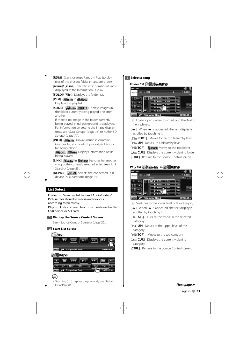 Kenwood DNX7340BTM User Manual | Page 23 / 96