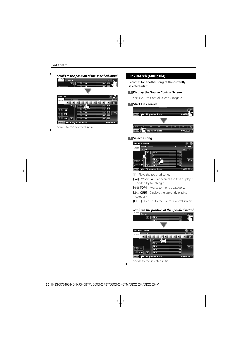 Kenwood DNX7340BTM User Manual | Page 30 / 96