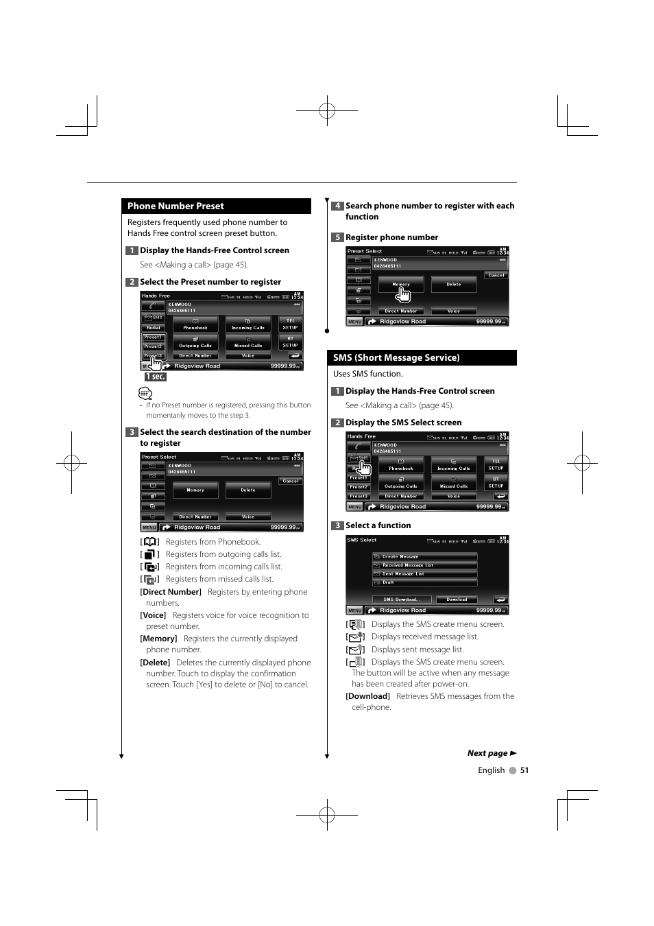 Kenwood DNX7340BTM User Manual | Page 51 / 96