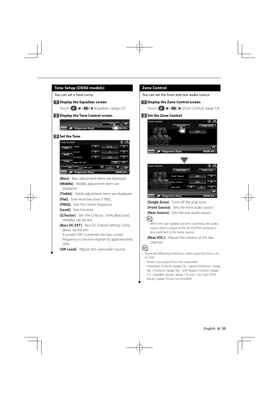 Kenwood DNX7340BTM User Manual | Page 55 / 96