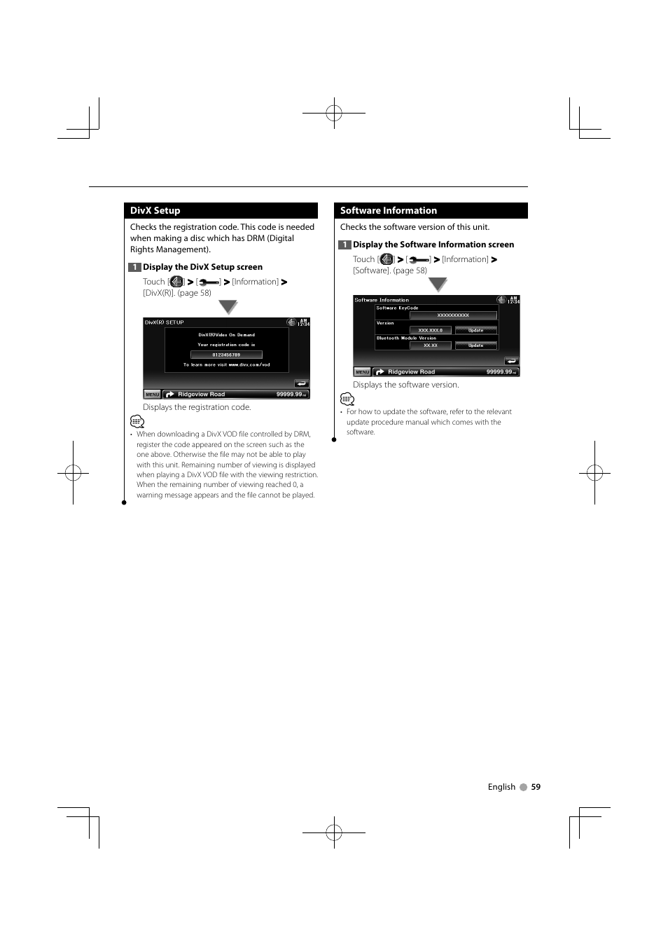 Kenwood DNX7340BTM User Manual | Page 59 / 96