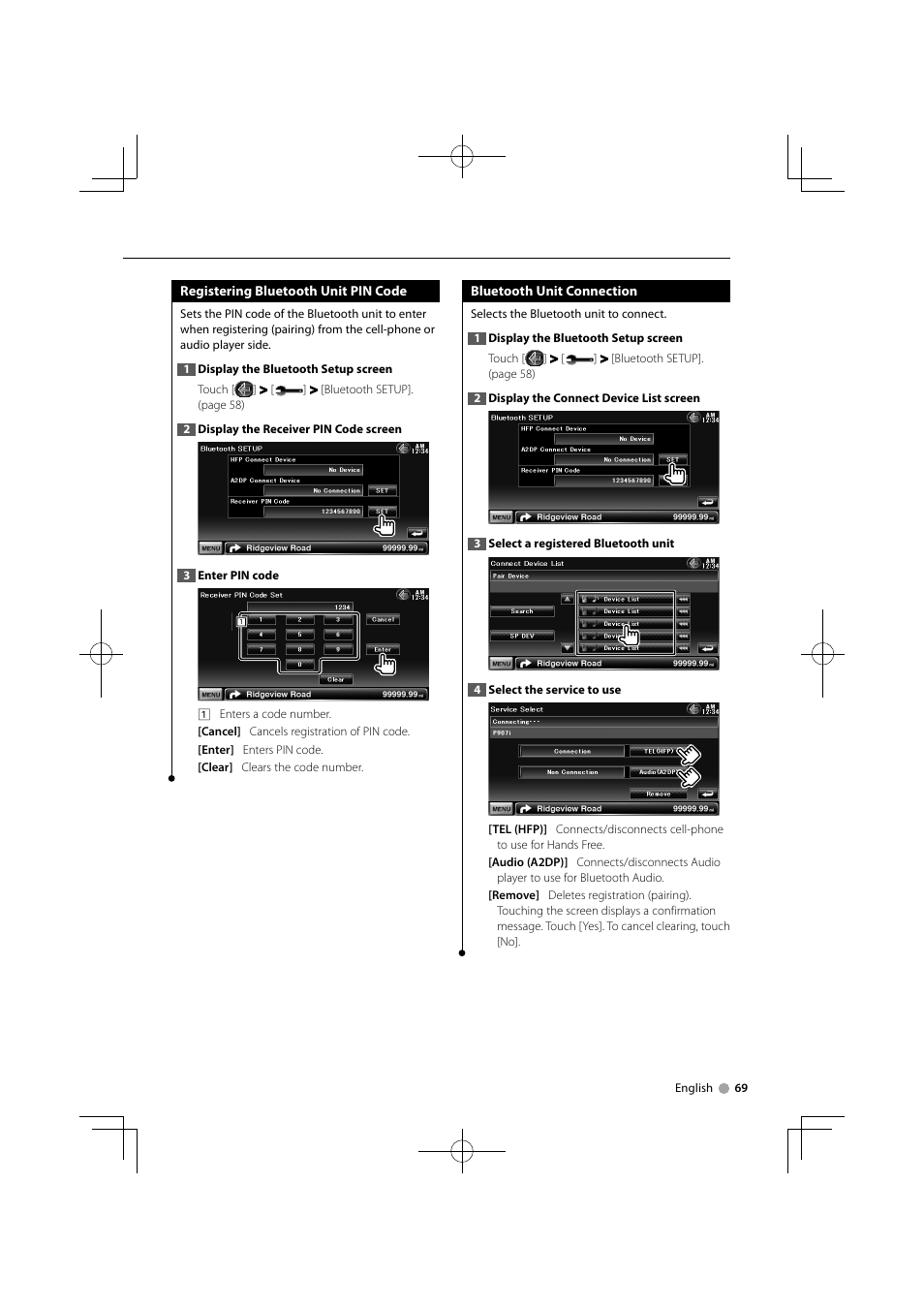 Kenwood DNX7340BTM User Manual | Page 69 / 96