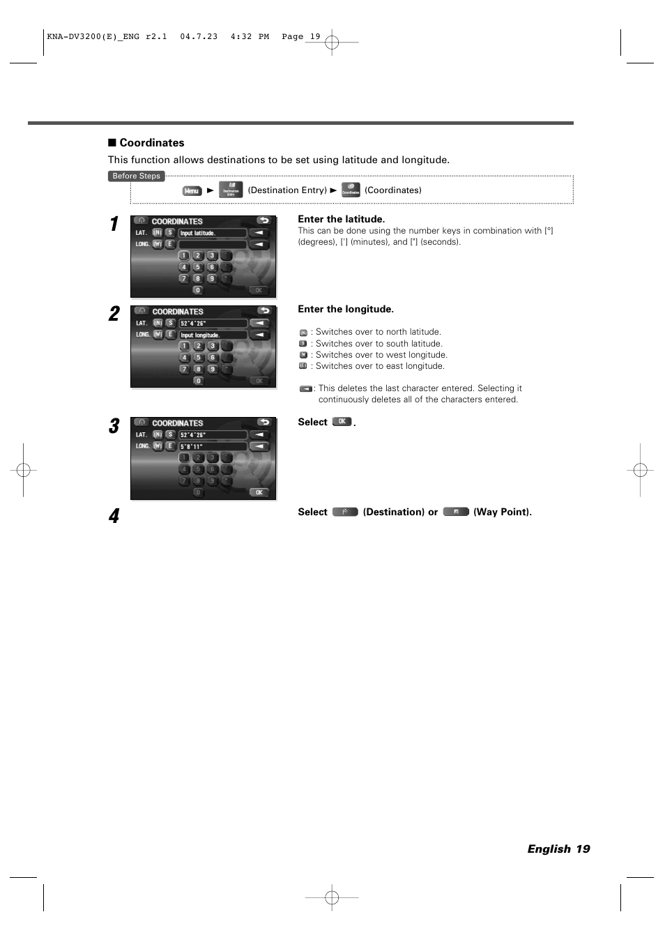 Kenwood KNA-DV3200 User Manual | Page 19 / 60