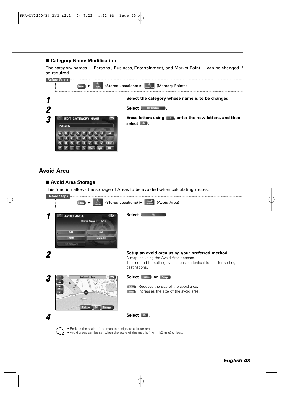 Kenwood KNA-DV3200 User Manual | Page 43 / 60