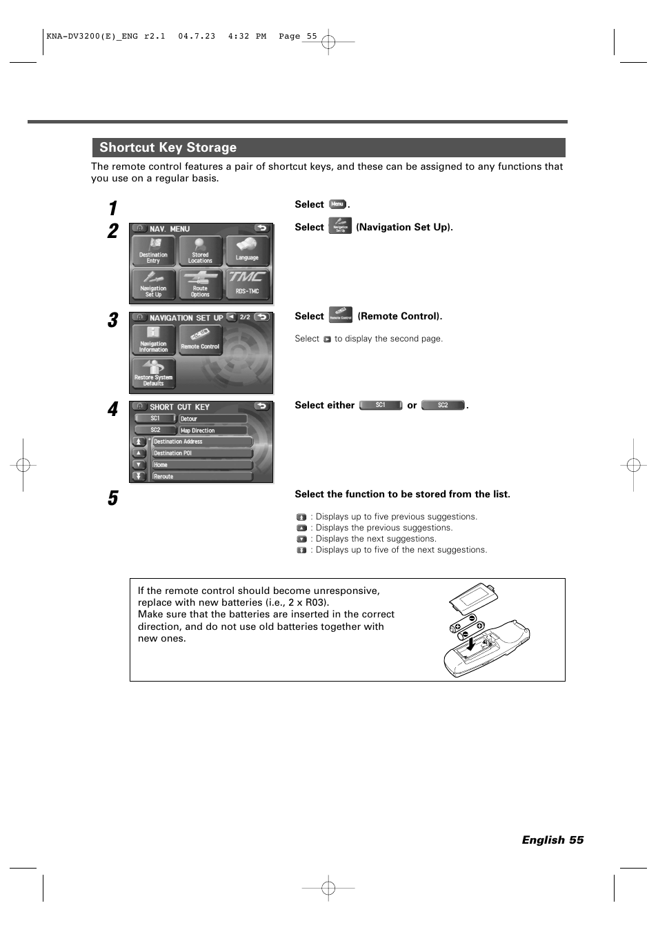 Kenwood KNA-DV3200 User Manual | Page 55 / 60