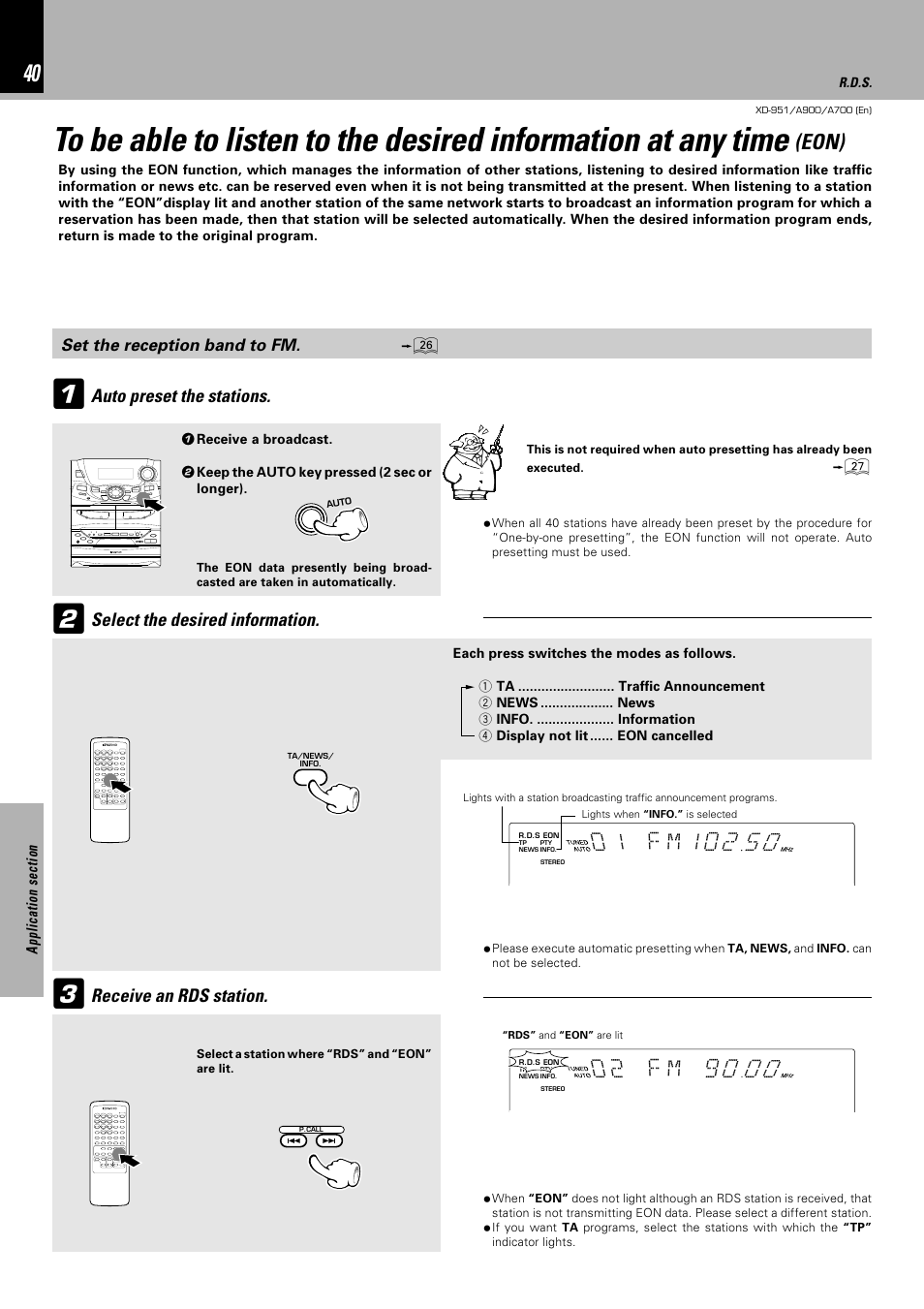 Eon) | Kenwood XD-A700 User Manual | Page 40 / 68