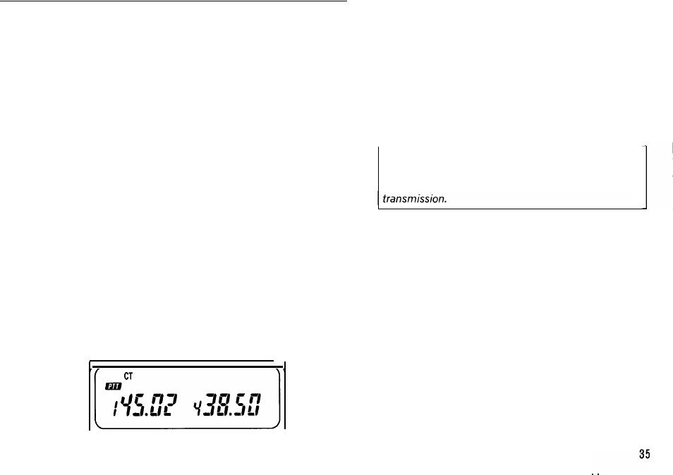 Ctcss operation | Kenwood TH78E User Manual | Page 34 / 69