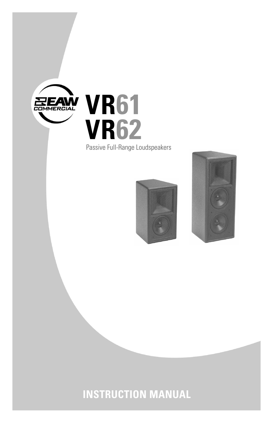 Kenwood VR61 User Manual | 16 pages