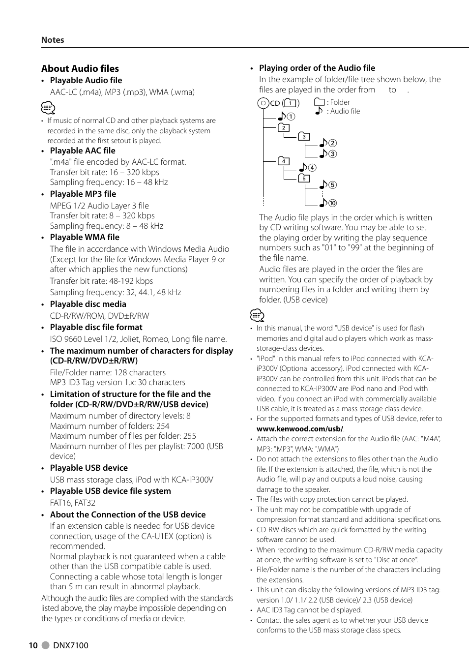 Kenwood DNX710EX User Manual | Page 10 / 100