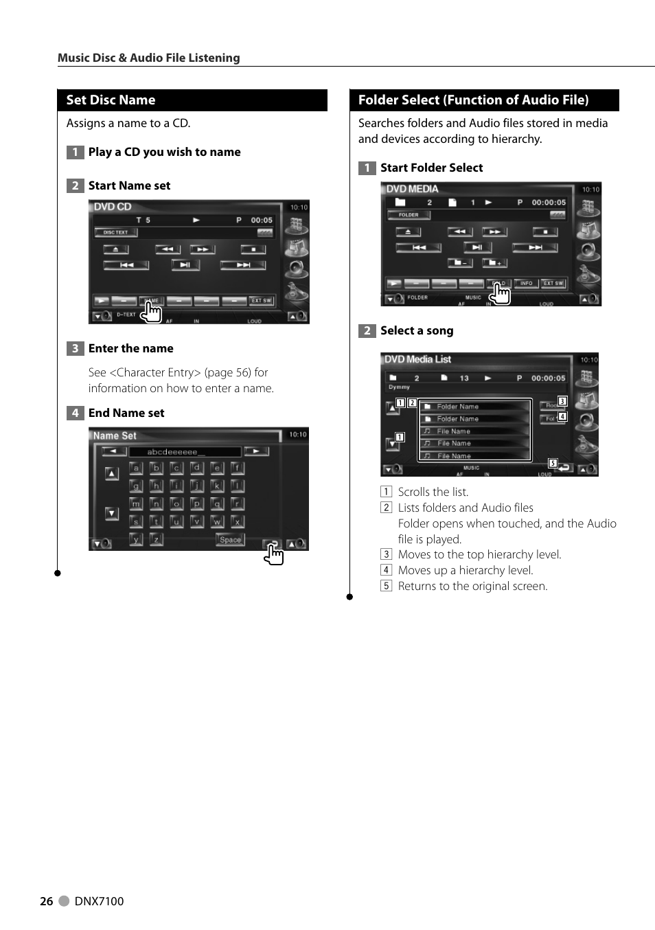Kenwood DNX710EX User Manual | Page 26 / 100