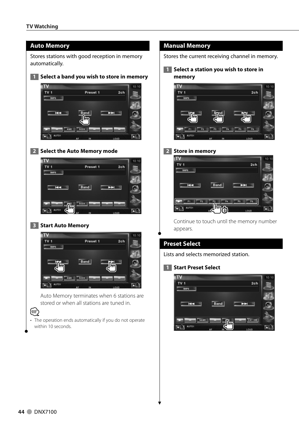 Kenwood DNX710EX User Manual | Page 44 / 100